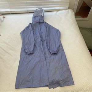 Raincoat with detachable hood good condition